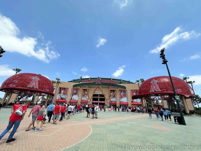 Five of the best things to do in Anaheim - Angel Stadium - Have Wheelchair Will Travel