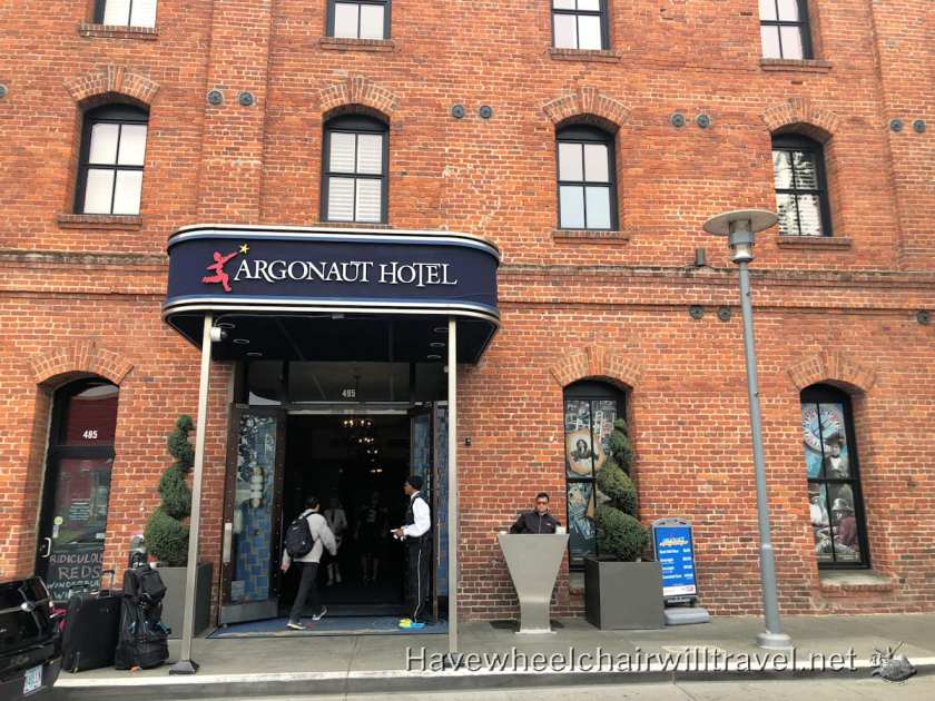 Argonaut Hotel - accessible San Francisco - Have Wheelchair Will Travel