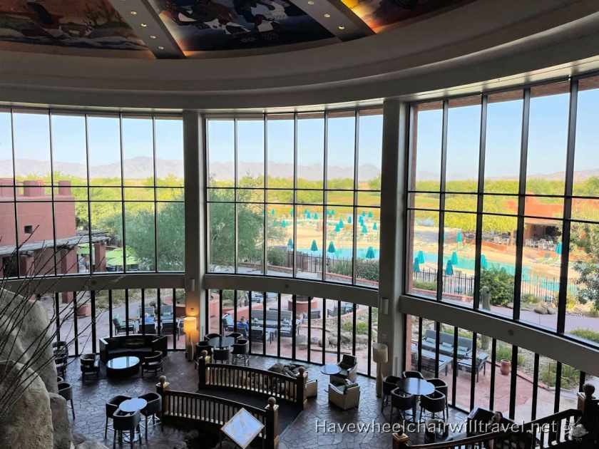Sheraton Wild Horse Pass - accessible Phoenix Arizona - Have Wheelchair Will Travel