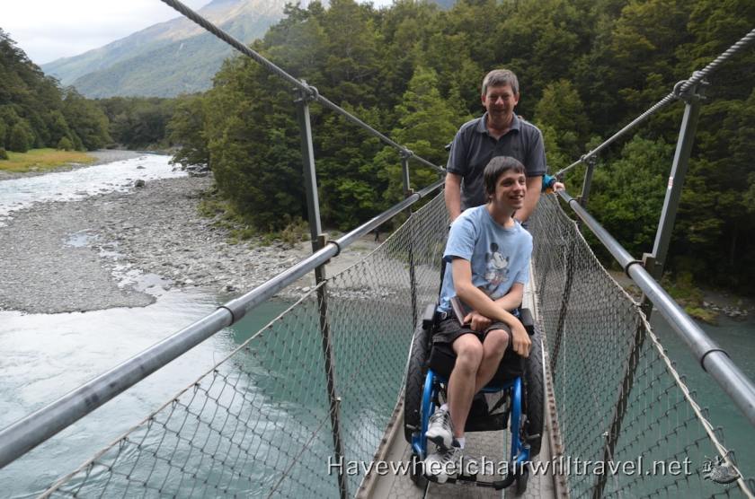 Blue Pools New Zealand - Have Wheelchair Will Travel