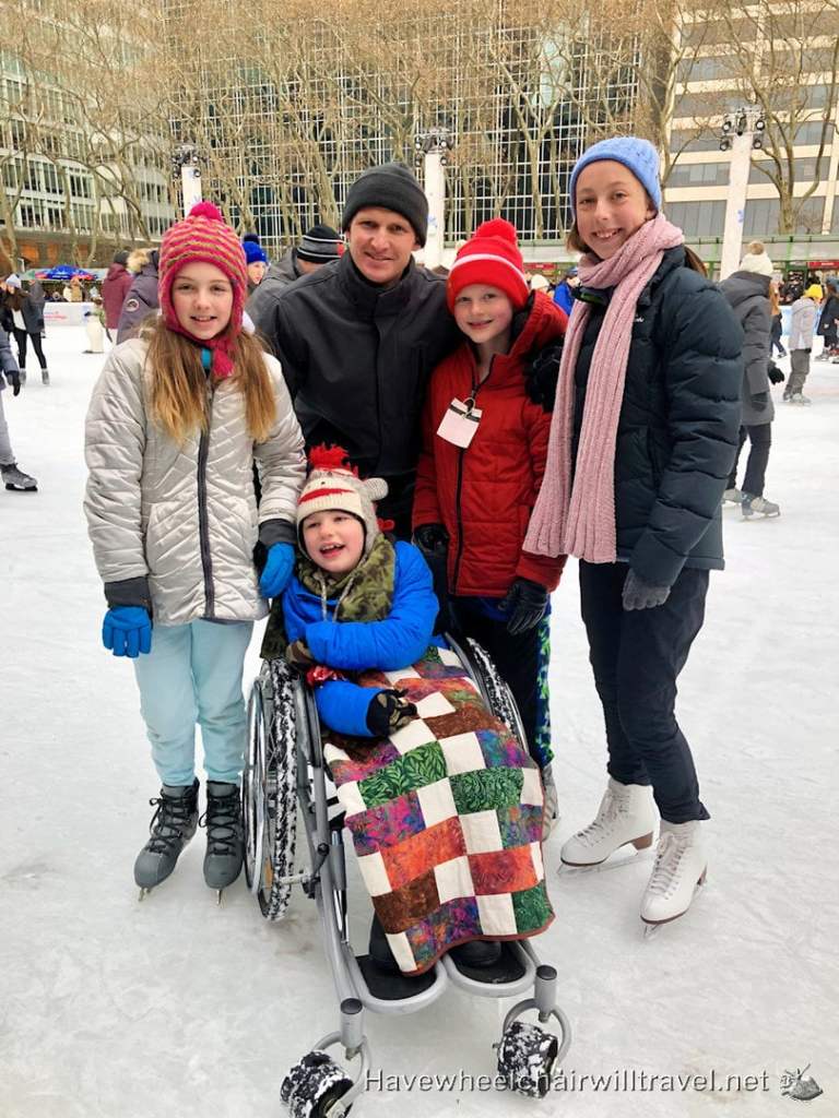 Bryant Park Skating - Have Wheelchair Will Travel