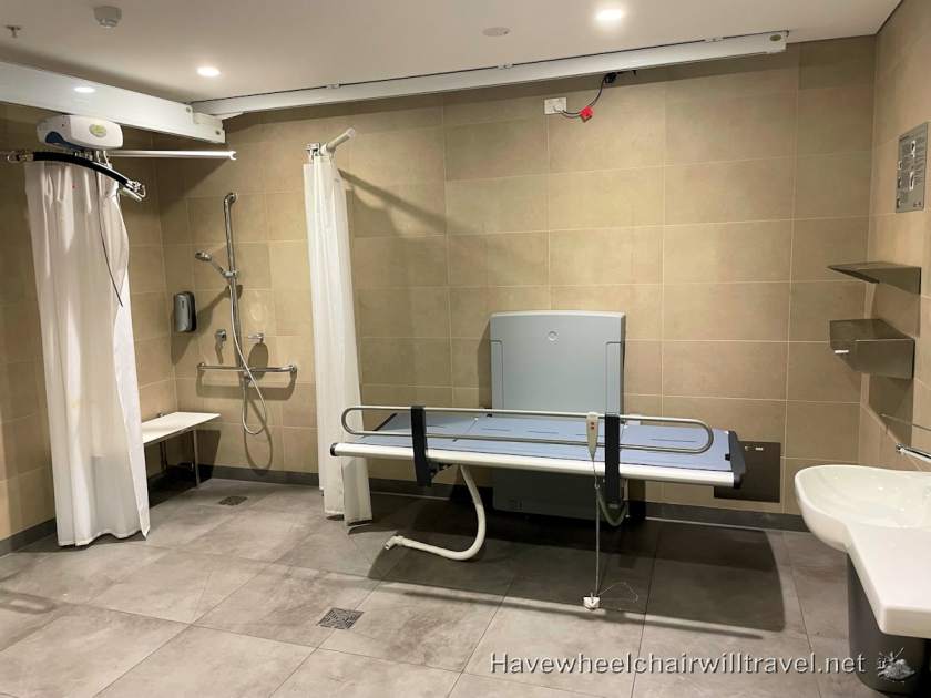Sydney International Airport -Changing Places bathroom - Have Wheelchair Will Travel