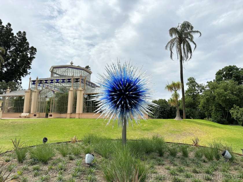 Chihuly exhibition review Adelaide Botanic Gardens - Have Wheelchair Will Travel