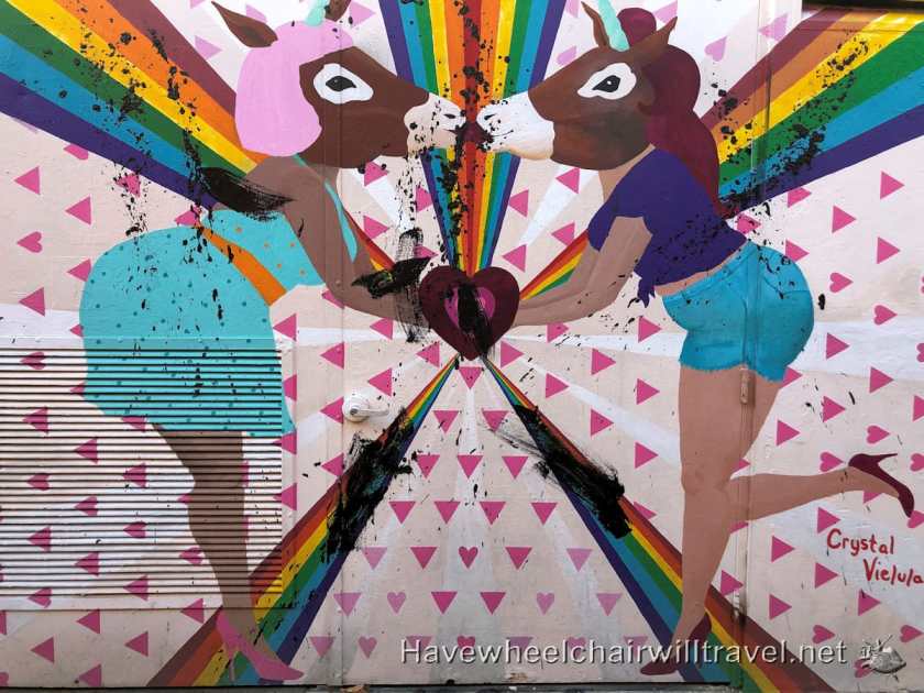 Clarion Alley - Creativity Explored accessible art San Francisco - Have Wheelchair Will Travel