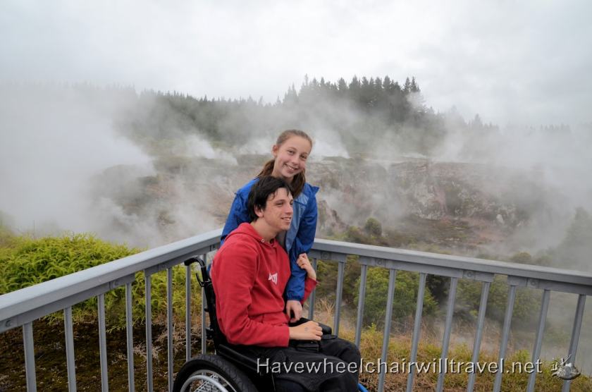 Craters of the Moon Geothermal Walk - Accessible New Zealand - Have Wheelchair Will Travel 