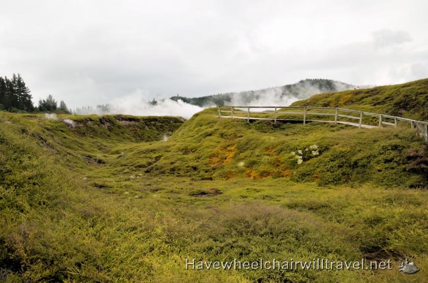 Craters of the Moon Geothermal Walk - Accessible New Zealand - Have Wheelchair Will Travel 
