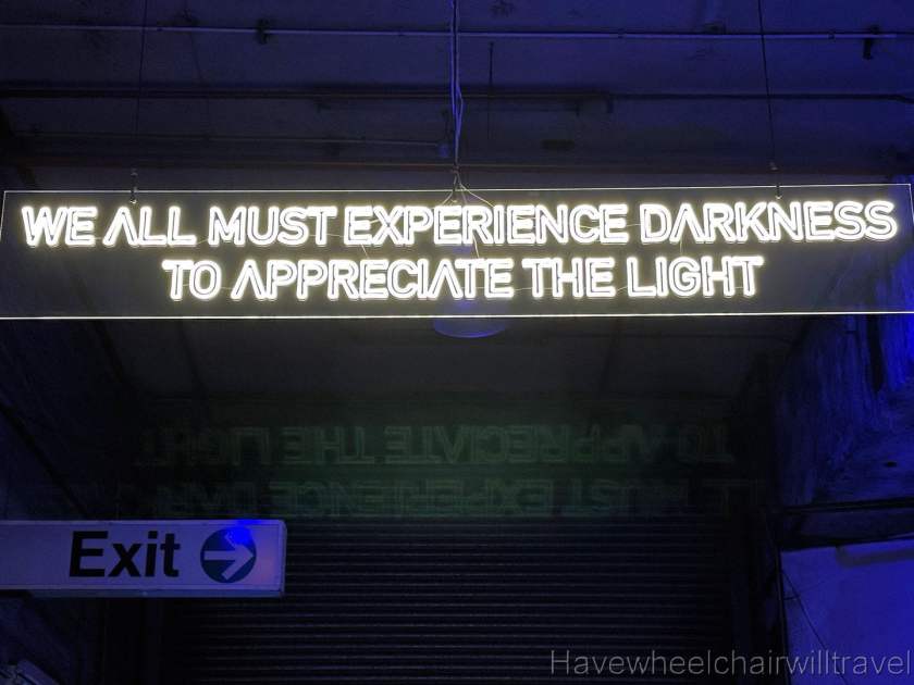 Dark Spectrum - accessible Sydney - Have Wheelchair Will Travel