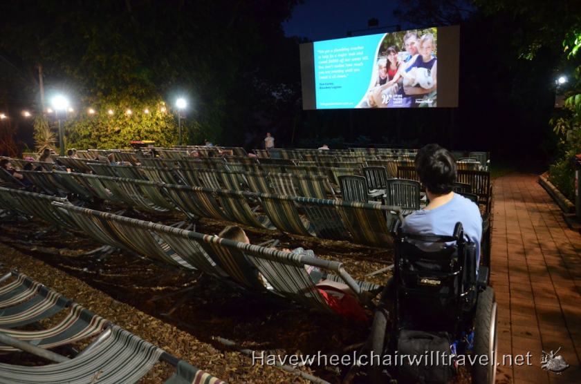 Deckchair Cinema - accessible Northern Territory - Have Wheelchair Will Travel