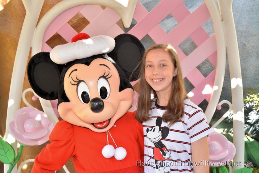 Disneyland at Christmas - characters - Have Wheelchair Will Travel