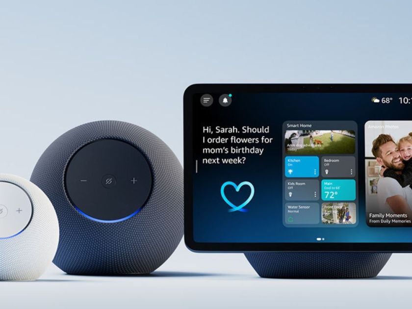 Promotional image of Amazon devices compatible with Alexa