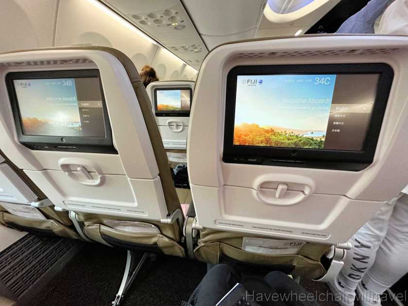 Fiji Airways economy class review - Have Wheelchair Will Travel