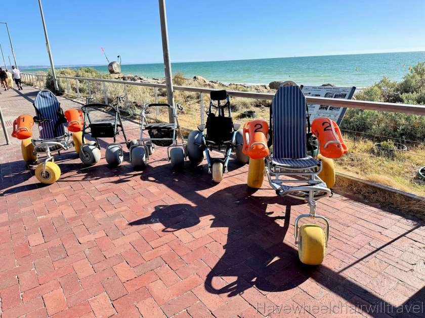Henley Beach South Australia beach accessibility - Have Wheelchair Will Travel 