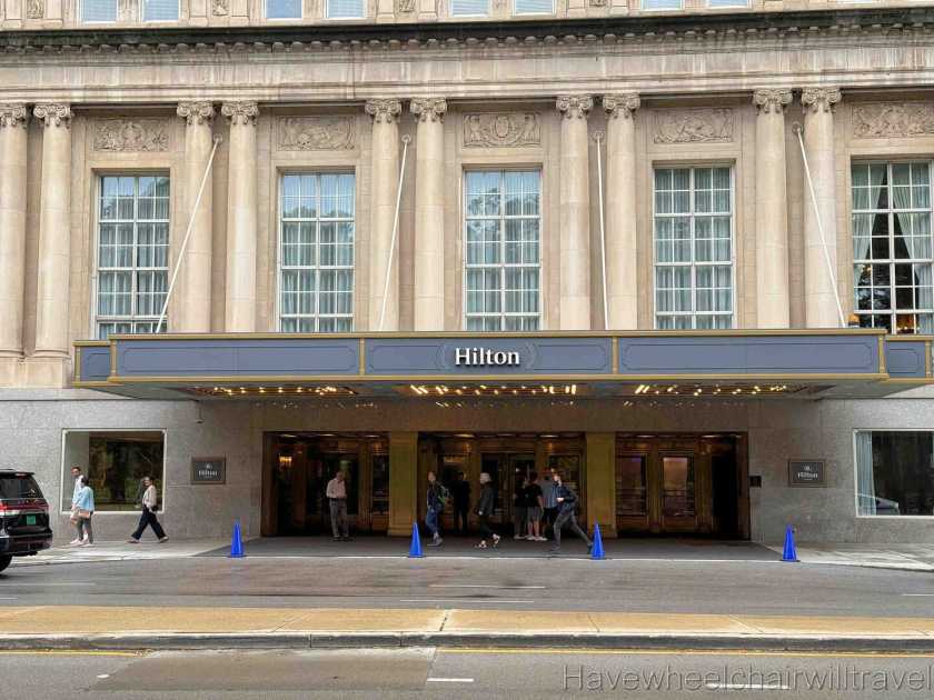 Hilton Chicago Hotel review - Have Wheelchair Will Travel