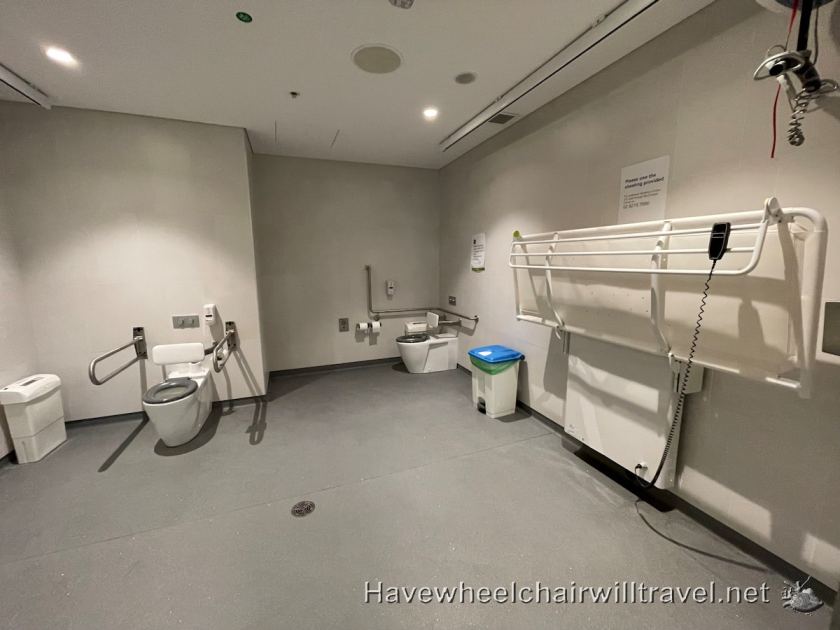 7 Accessible Sydney toilets with hoist & adult-size change table