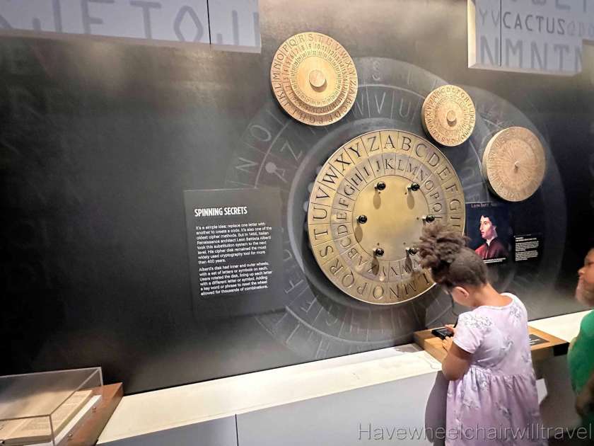 International Spy Museum - accessible Washington DC - Have Wheelchair Will Travel