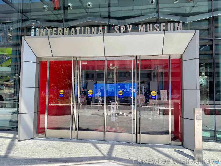 International Spy Museum - accessible Washington DC - Have Wheelchair Will Travel