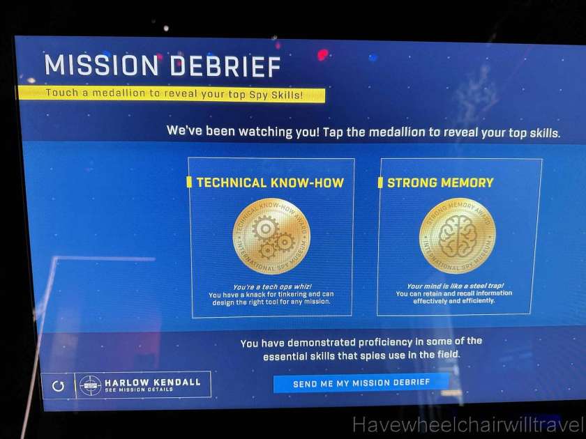 International Spy Museum - accessible Washington DC - Have Wheelchair Will Travel