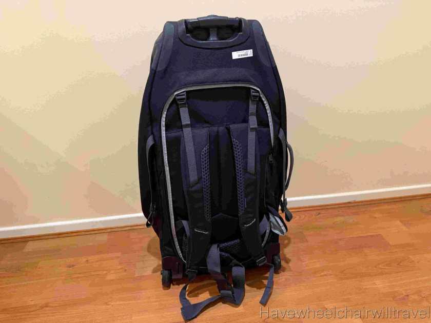 Kathmandu Hybrid trolley luggage review - Have Wheelchair Will Travel