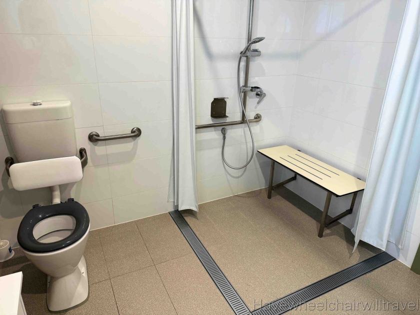 Lake Mac Holiday Park - accessible safari ten - Have Wheelchair Will Travel 