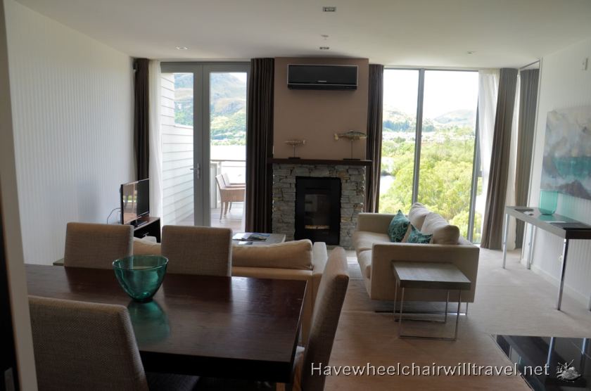 Hilton Lakeside Residences Queenstown - accessible New Zealand - Have Wheelchair Will Travel 