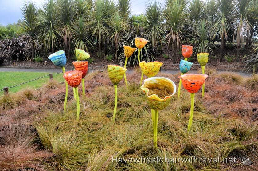Lava Glass Sculpture Garden - Taupo New Zealand - Have Wheelchair Will Travel