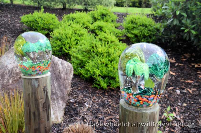 Lava Glass Sculpture Garden - Taupo New Zealand - Have Wheelchair Will Travel