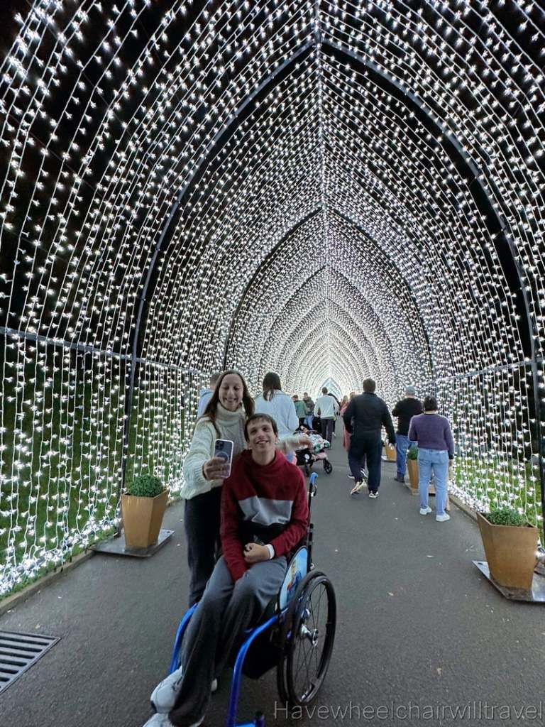 Lightscape - Royal Botanic Garden Sydney - accessible Sydney - Have Wheelchair Will Travel
