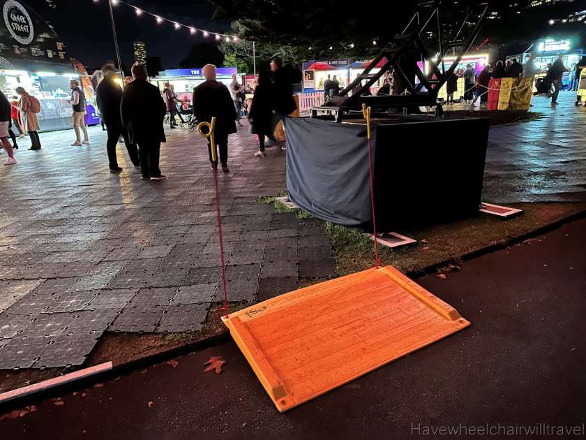 Lightscape - Royal Botanic Garden Sydney - accessible Sydney - Have Wheelchair Will Travel