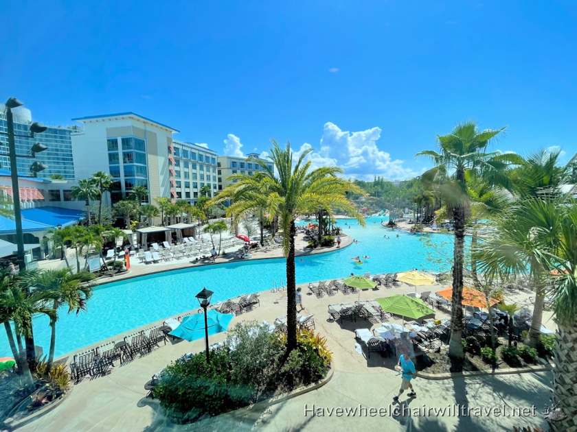 Loews Sapphire Falls Orlando - pool accomodation - Have Wheelchair Will Travel