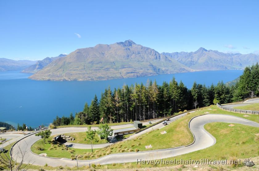 Skyline Queenstown - wheelchair accessible New Zealand - Have Wheelchair Will Travel