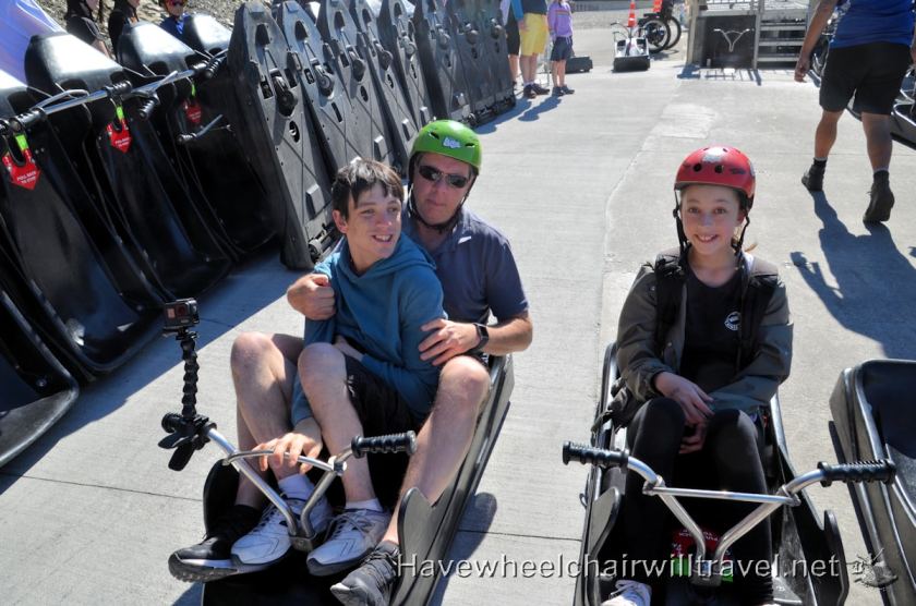 Skyline Queenstown - wheelchair accessible New Zealand - Have Wheelchair Will Travel