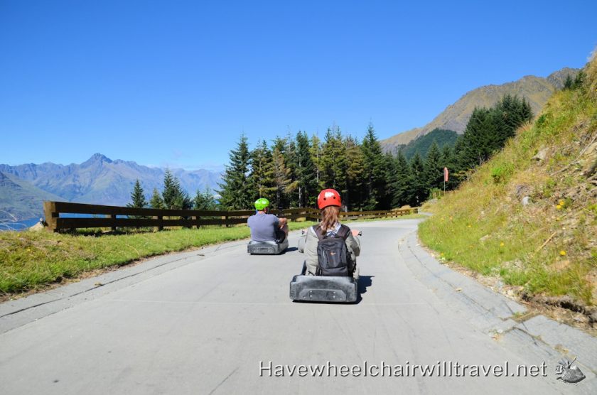 Skyline Queenstown - wheelchair accessible New Zealand - Have Wheelchair Will Travel 