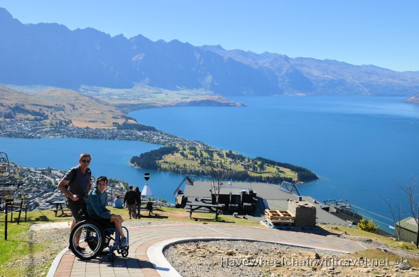 Skyline Queenstown - wheelchair accessible New Zealand - Have Wheelchair Will Travel