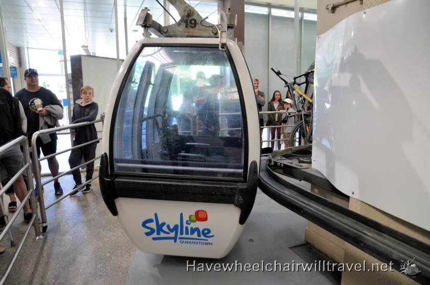 Skyline Queenstown - wheelchair accessible New Zealand - Have Wheelchair Will Travel