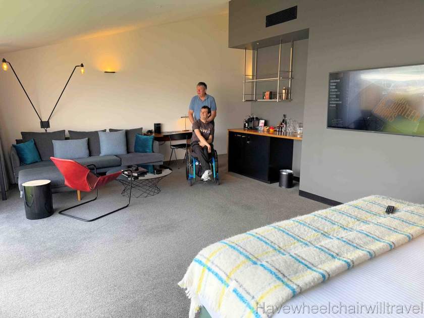 MACq 01 Hobart Hotel review - accessible accommodation - Have Wheelchair Will Travel
