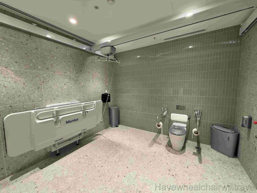 Macquarie Centre, Changing Places bathroom & accessible shopping centre features - Have Wheelchair Will Travel