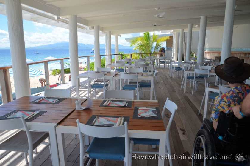 Malamala Beach Club Fiji - dining - Have Wheelchair Will Travel