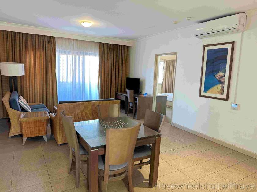 Mantra Geraldton review - accessible accommodation - Have Wheelchair Will Travel