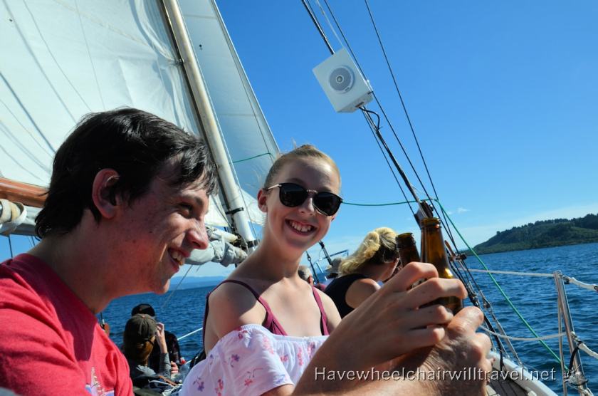 Maori Rock Carving Lake Taupo - Barbary Sailing - Have Wheelchair Will Travel