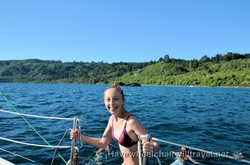Maori Rock Carving Lake Taupo - Barbary Sailing - Have Wheelchair Will Travel