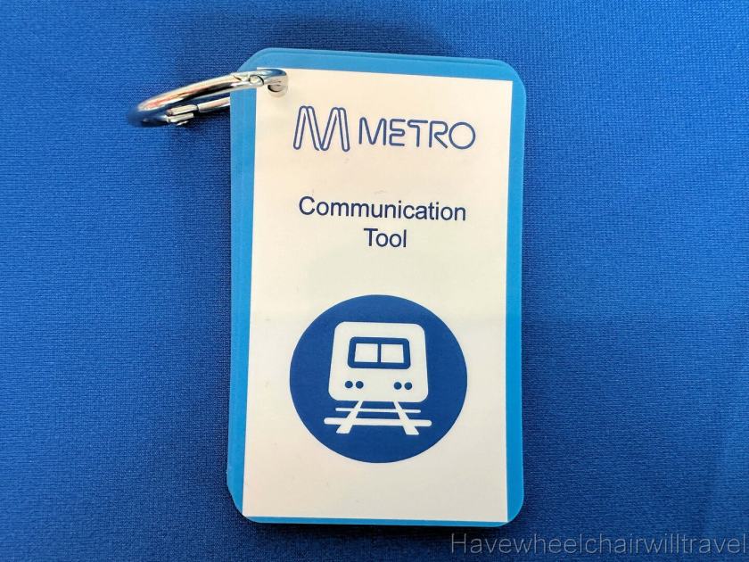 Metro Trains Melbourne - accessible facilities - Have Wheelchair Will Travel 