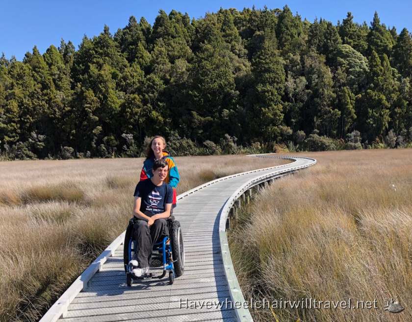 Okarito Wetlands Walk - accessible New Zealand - Have Wheelchair Will Travel 