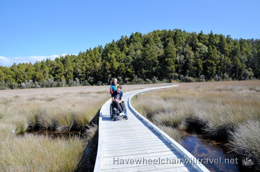 Okarito Wetlands Walk - accessible New Zealand - Have Wheelchair Will Travel