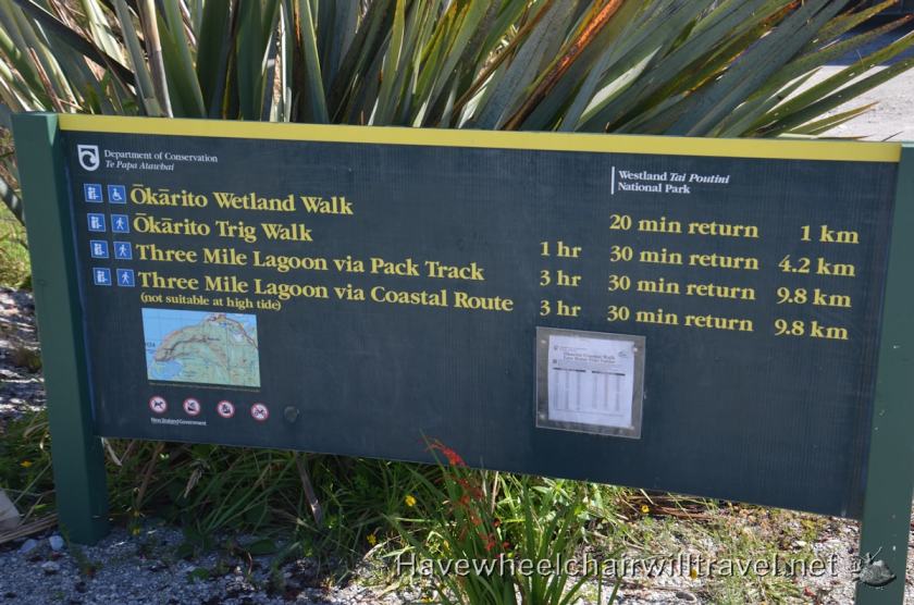Okarito Wetlands Walk - accessible New Zealand - Have Wheelchair Will Travel