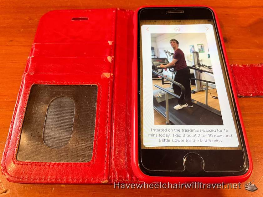 Sharing daily adventures and travel news with iPhone and Pictello - Have Wheelchair Will Travel