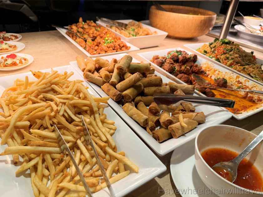 Qantas Business Class Lounge LAX review - Have Wheelchair Will Travel