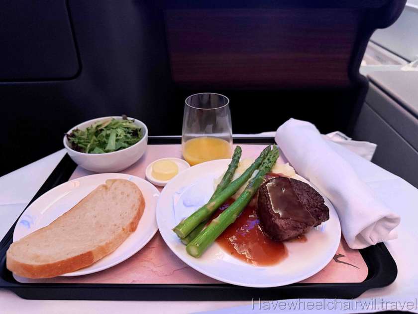 Qantas A380 business class review - Have Wheelchair Will Travel