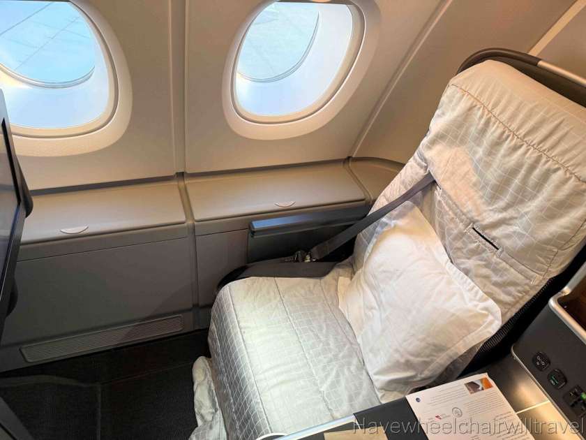 Qantas A380 business class review - Have Wheelchair Will Travel