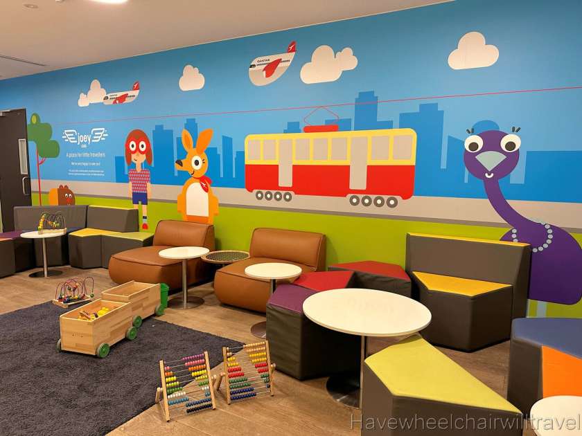 Qantas Club lounge Melbourne Domestic Airport review - Have Wheelchair Will Travel 