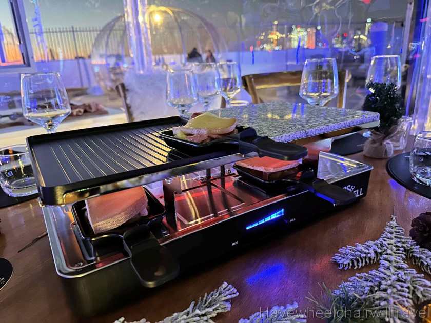 Raclette Igloo Sydney review - Have Wheelchair Will Travel